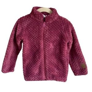 12M MINYMO | Teddy Fleece Jacket Pink